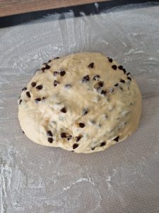 Pâte à brioche aux pépites de chocolat