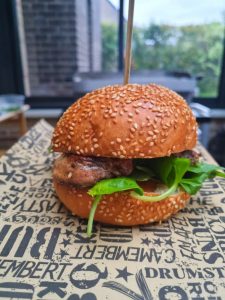 Burger au foie gras poêlé