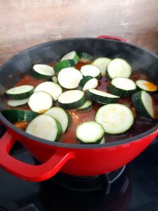 Couscous aux courgettes