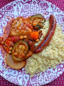 Couscous royal au poulet et aux merguez, recette du couscous - Madrange