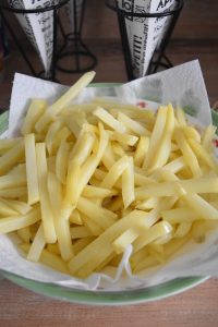 Précuisson des frites