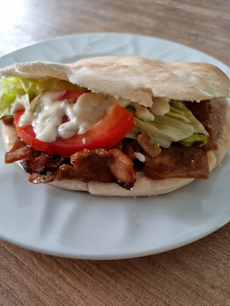 Kebab avec l'extra crisp - recette facile