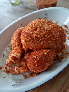 Poulet rôti au bub