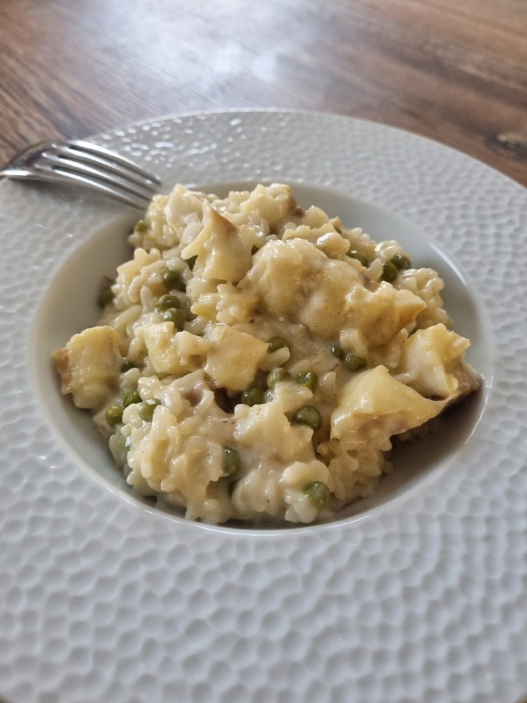 Cabillaud en risotto