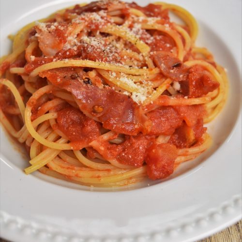 Pâtes all'amatriciana