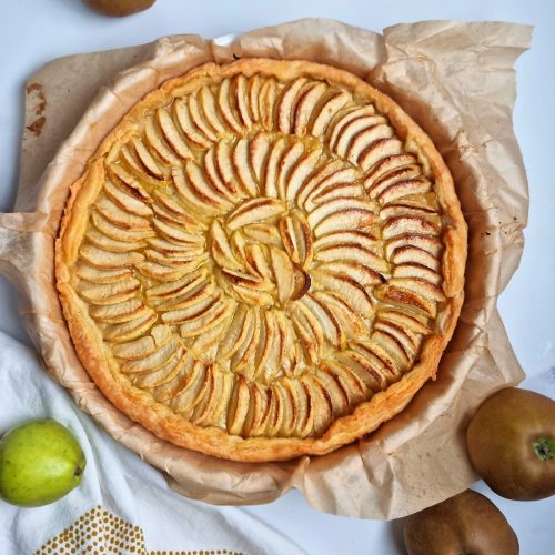 Tarte feuilletée aux pommes