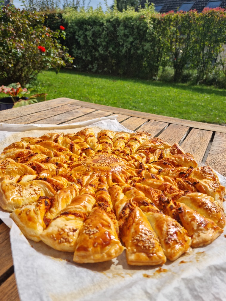 Tarte soleil pour l'apéritif