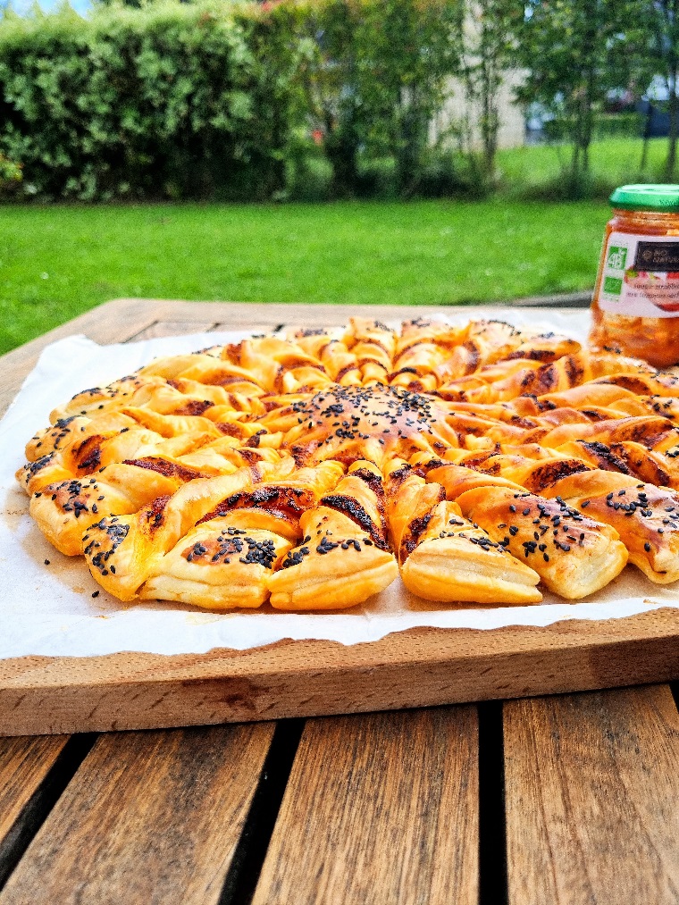 Tarte soleil pour l'apéritif