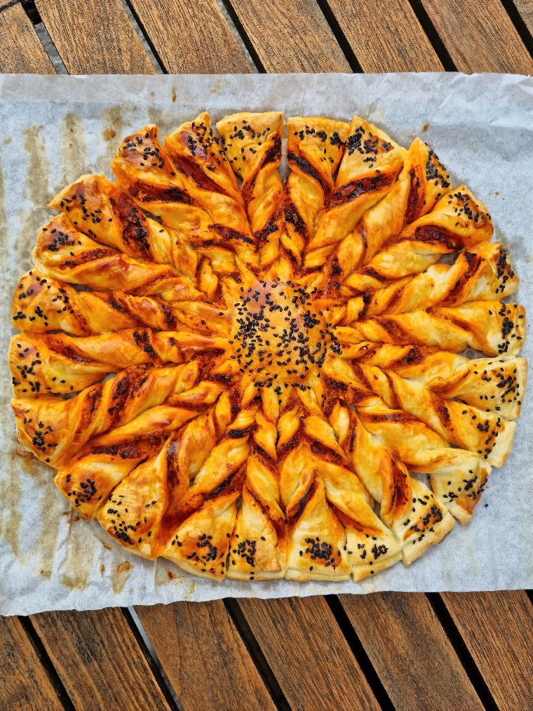 Tarte soleil pour l'apéritif