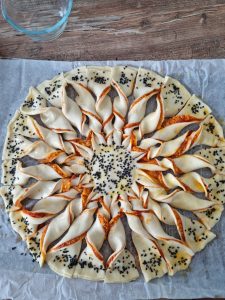 Tarte soleil pour l'apéritif