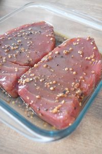 Marinade pour tataki de thon