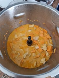 Curry de poulet au Companion