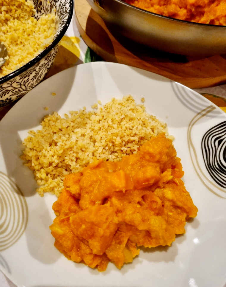 Curry de poulet au butternut avec Companion