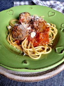 Spaghetti boulettes tomate au Companion