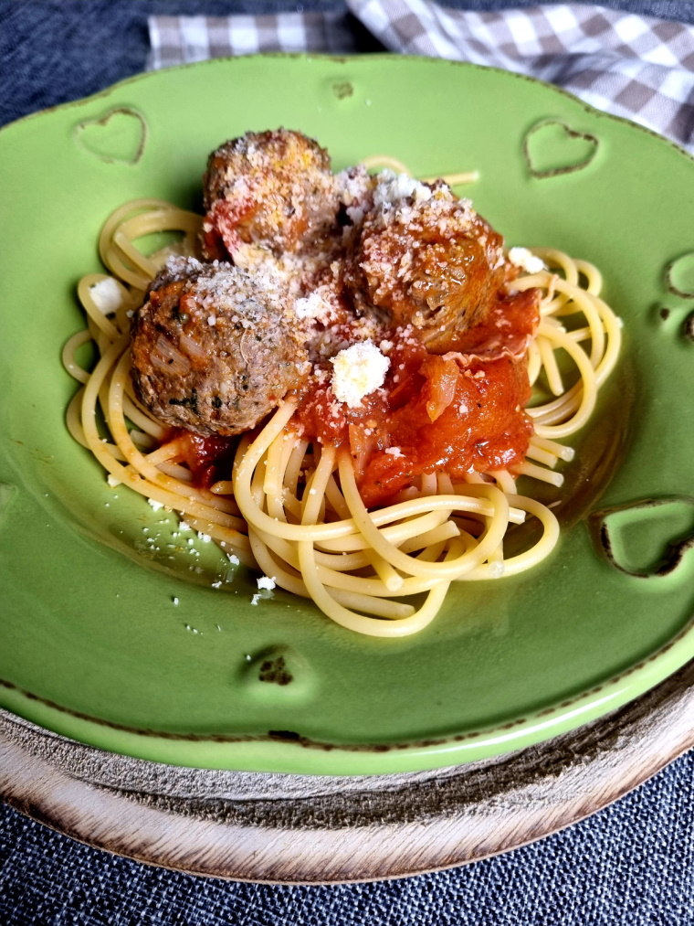 Spaghetti boulettes tomate au Companion