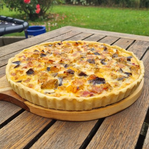 Tarte aux légumes d'été