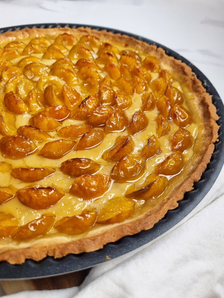 Tarte aux mirabelles au Companion