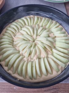 Tarte suisse aux pommes facile