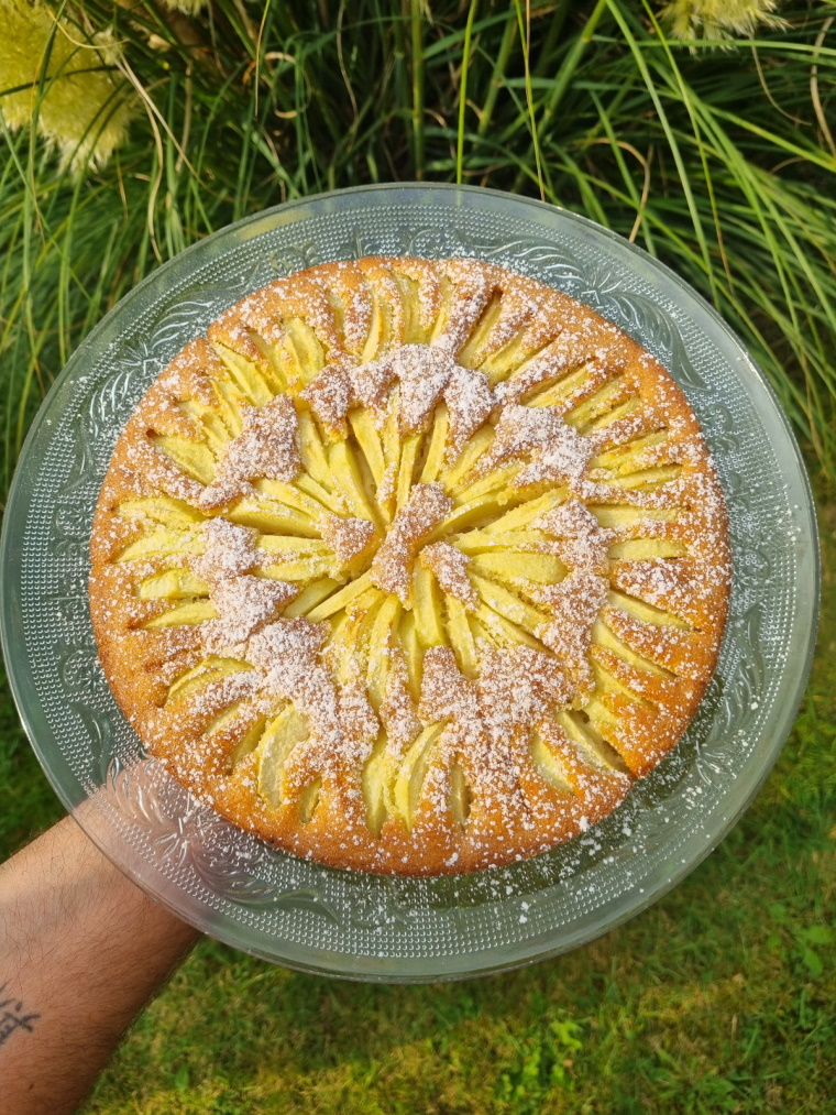 Tarte moelleuse aux pommes