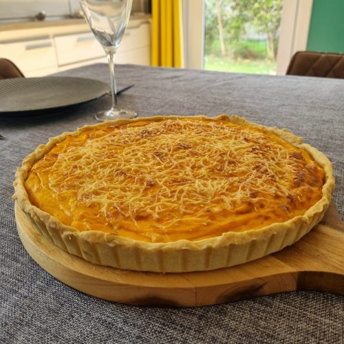 Quiche au potimarron