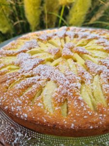 Tarte aux pommes moelleuse