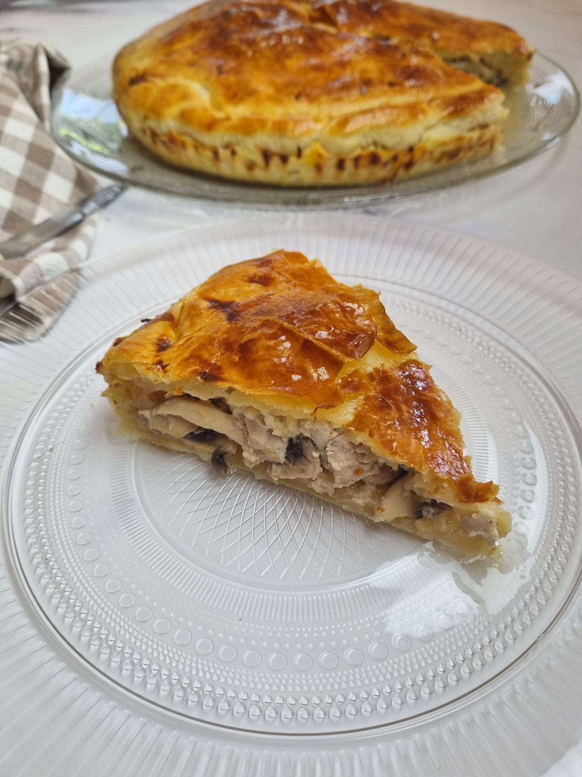 Tourte au poulet