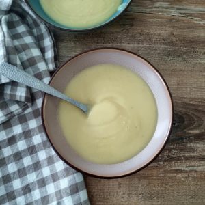 Velouté de panais au lait de coco