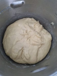 Pousse de la pâte à brioche au companion