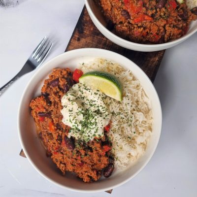 Chili con carne au Companion