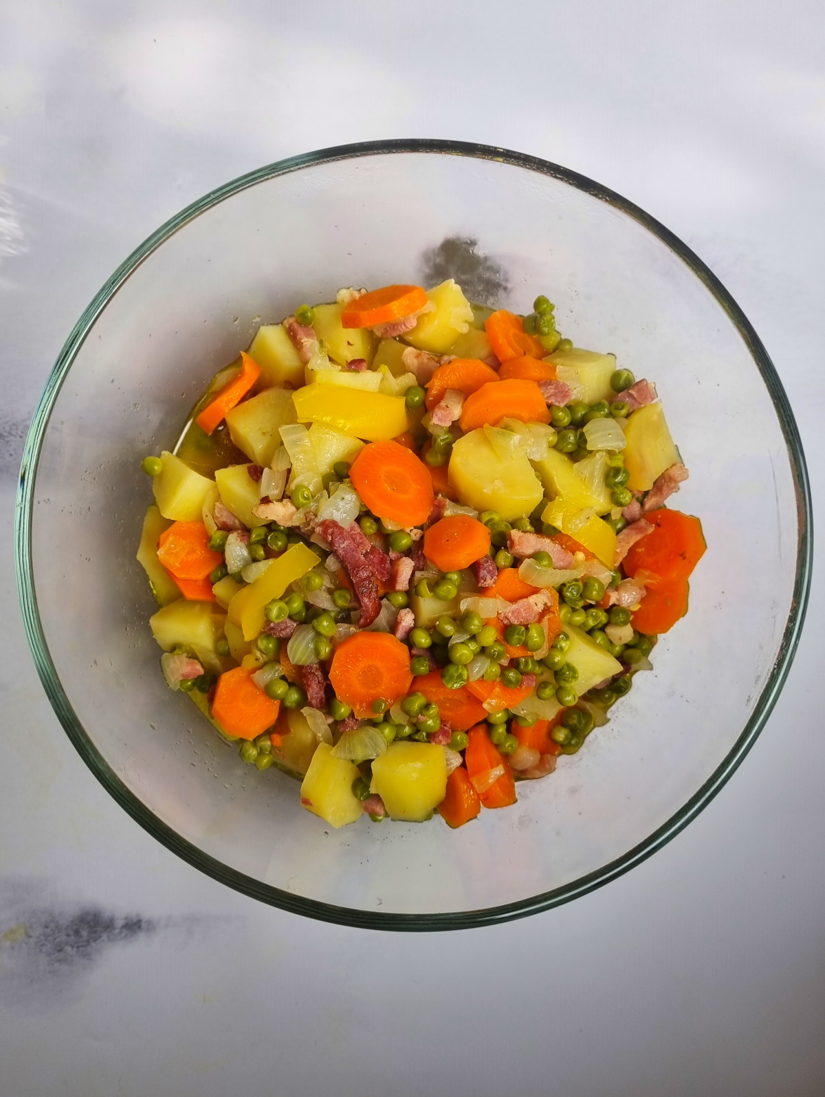 Cocotte de légumes au lard fumé - recette Cookeo