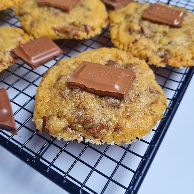 Cookies au chocolat Milka