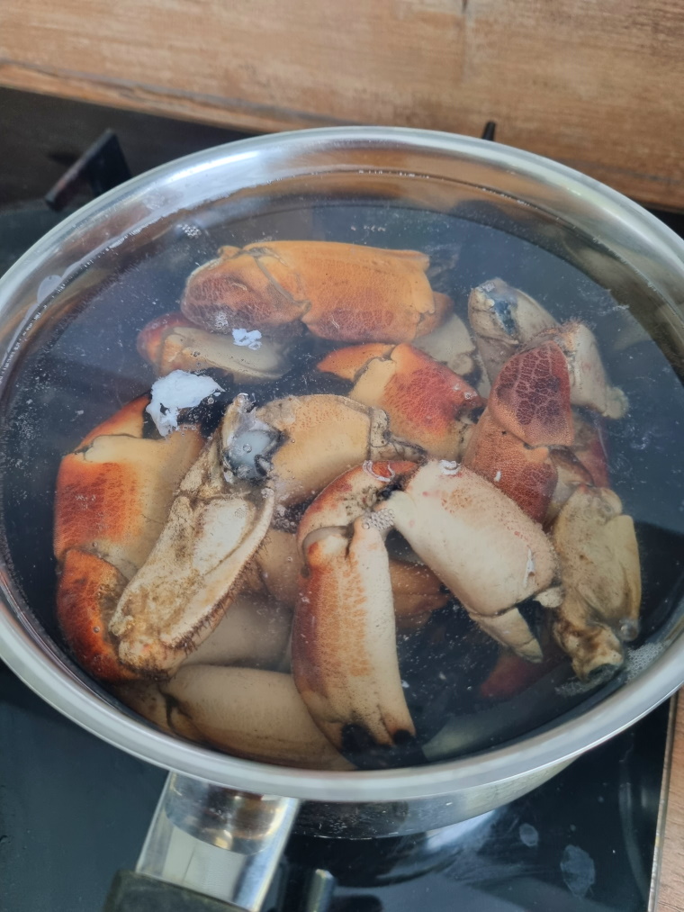 Comment cuire les pinces de crabe