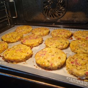 Galettes de pommes de terre cuisson au four