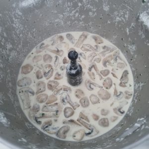 Crème aux champignons au Companion