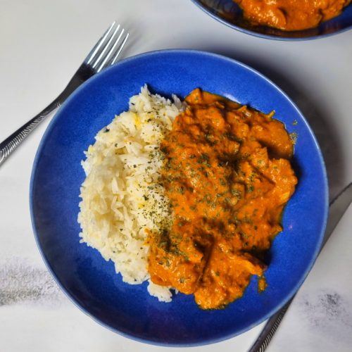 Poulet tikka masala et riz