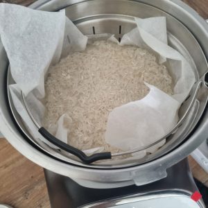 Cuisson du riz au companion