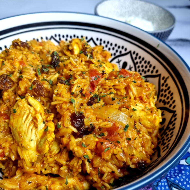 Biryani de poulet au Cookeo