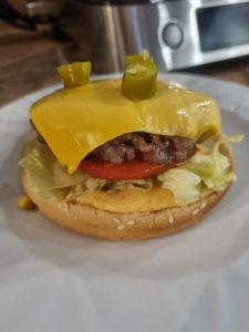 Faire un chili cheese burger