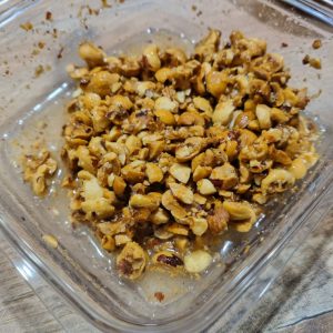 Pâte de noisettes et miel