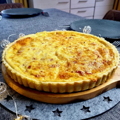 Quiche au reblochon