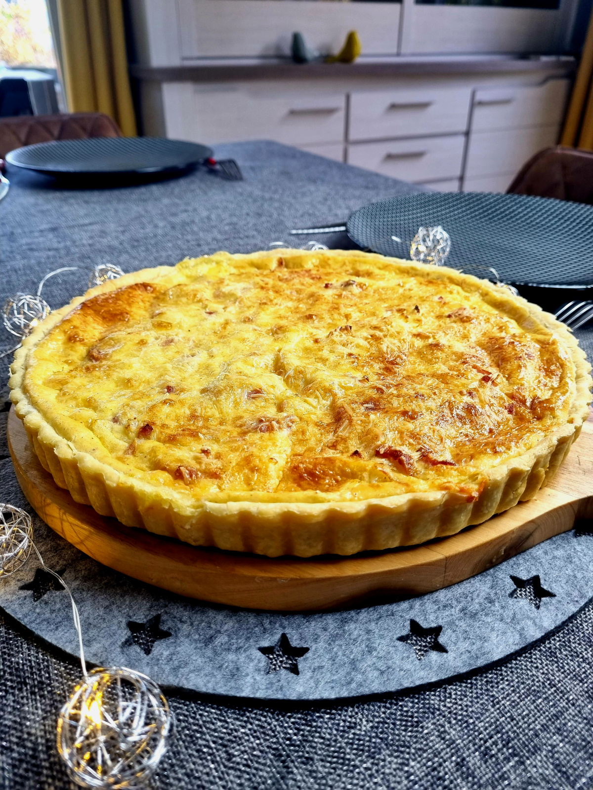 Quiche au reblochon