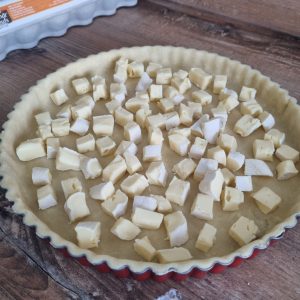 Quiche au reblochon de Savoie