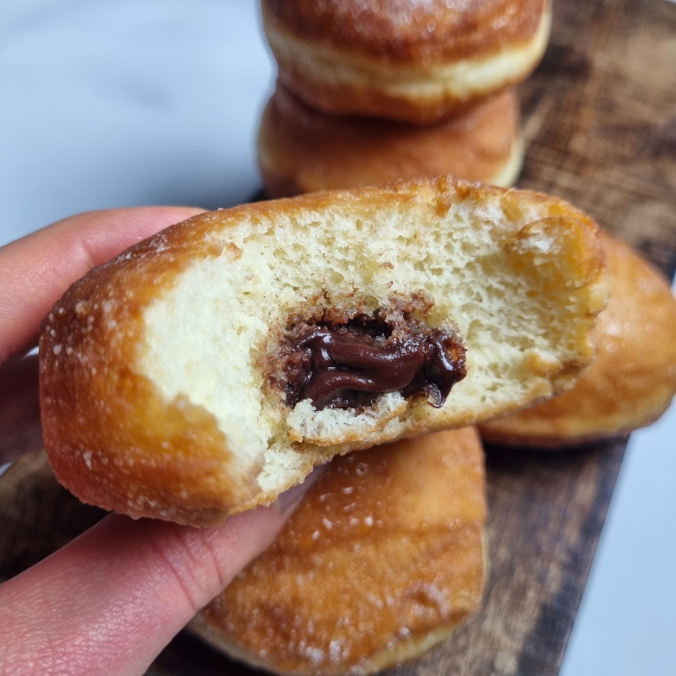 Beignet au chocolat