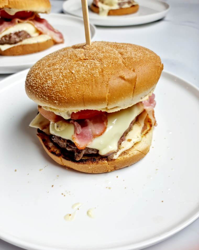 Burger à la raclette