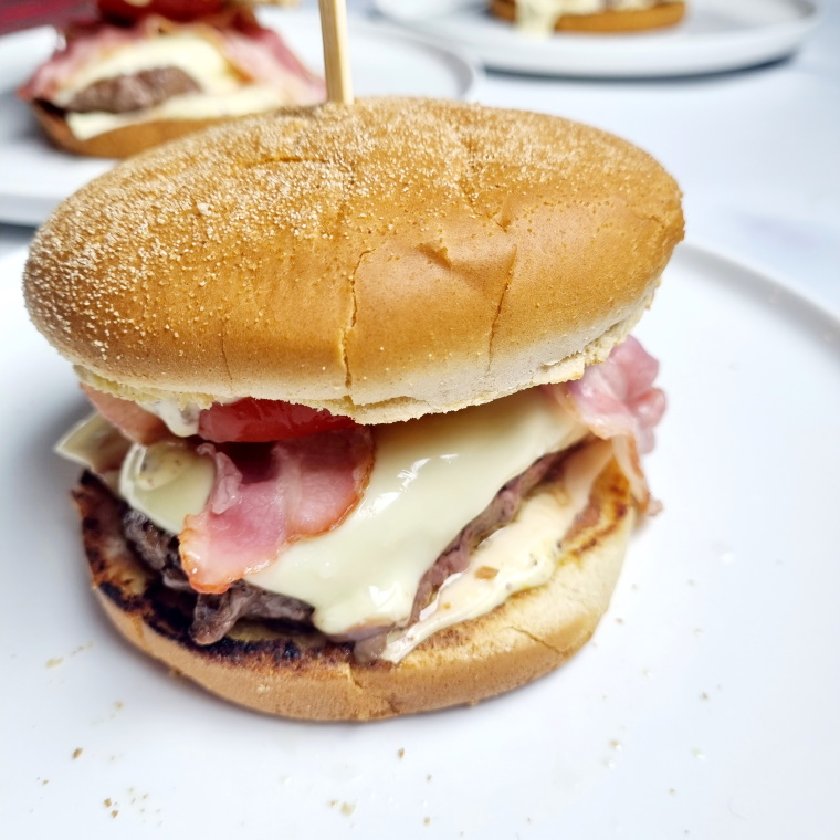 Burger à la raclette