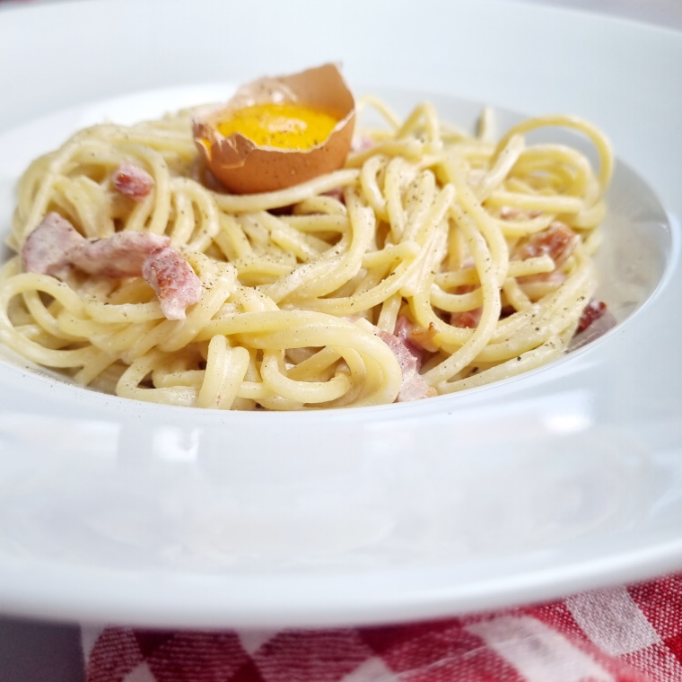 Spaghetti carbonara ricca