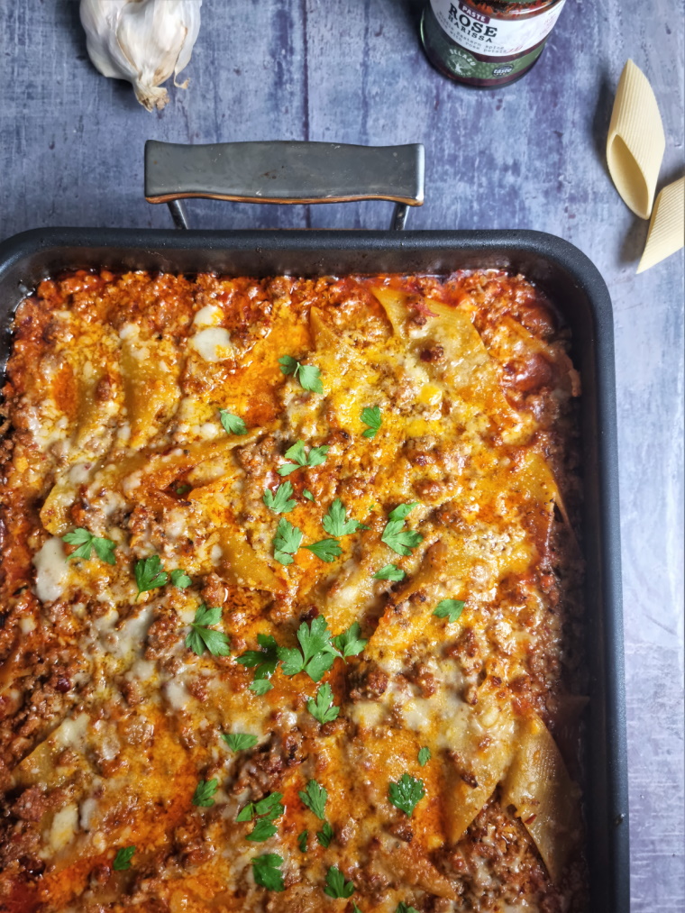 One pan pasta bolognese Ottolenghi