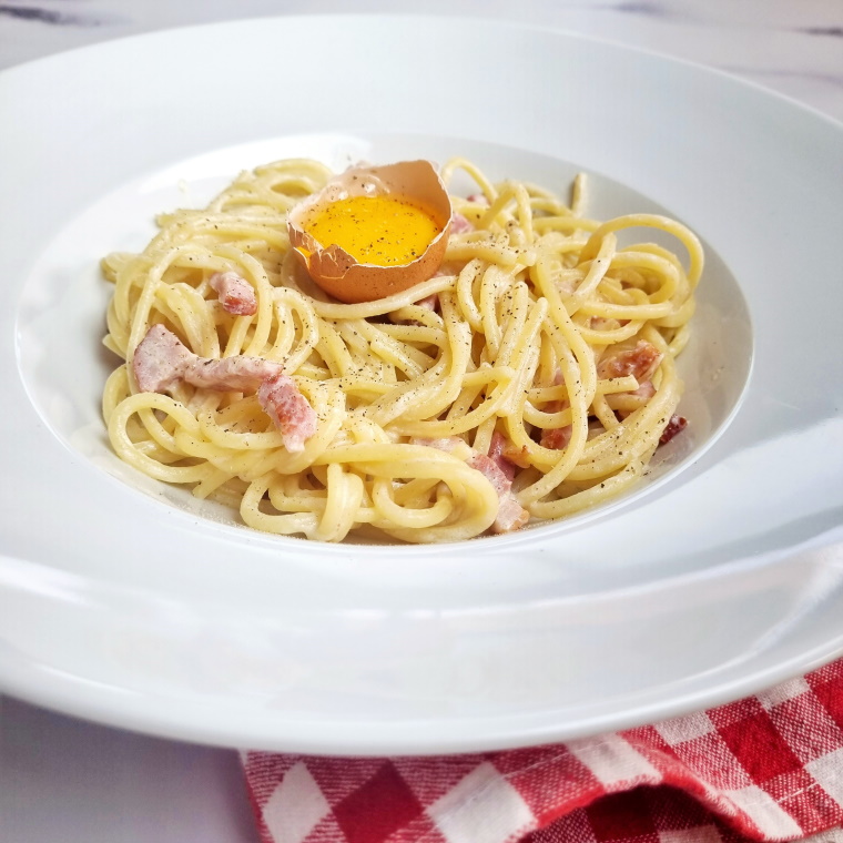 Spaghetti carbonara ricca