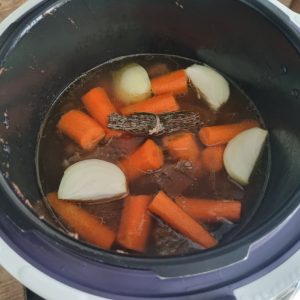 Cuisson des carottes pour pot-au-feu
