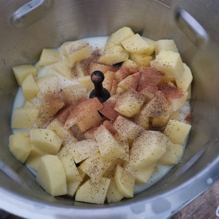 Purée pomme de terre Kiri - recette Companion